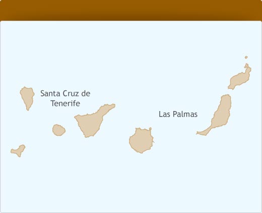 provincias y pueblos de las islas canarias